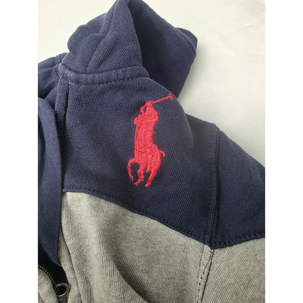 Polo Ralph Lauren Big Pony Athletic Division #5 Champs Boys Hoodie Jacket Boy 3T